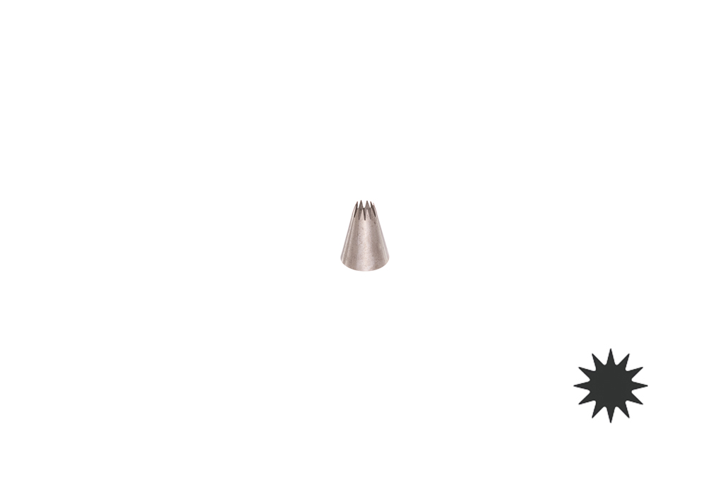 BICO PASTELEIRO ESTRELA N�46 �2x2.7CM                       