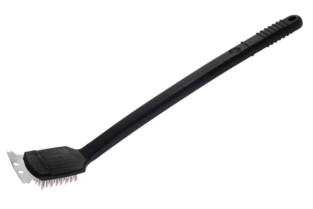 ESCOVA CHURRASCO INOX/PL�STICO 45x6CM /48                   