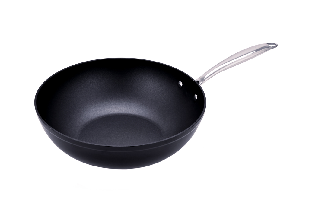 WOK ALUM. FORJADO P/INDUO 30x9CM /4                      