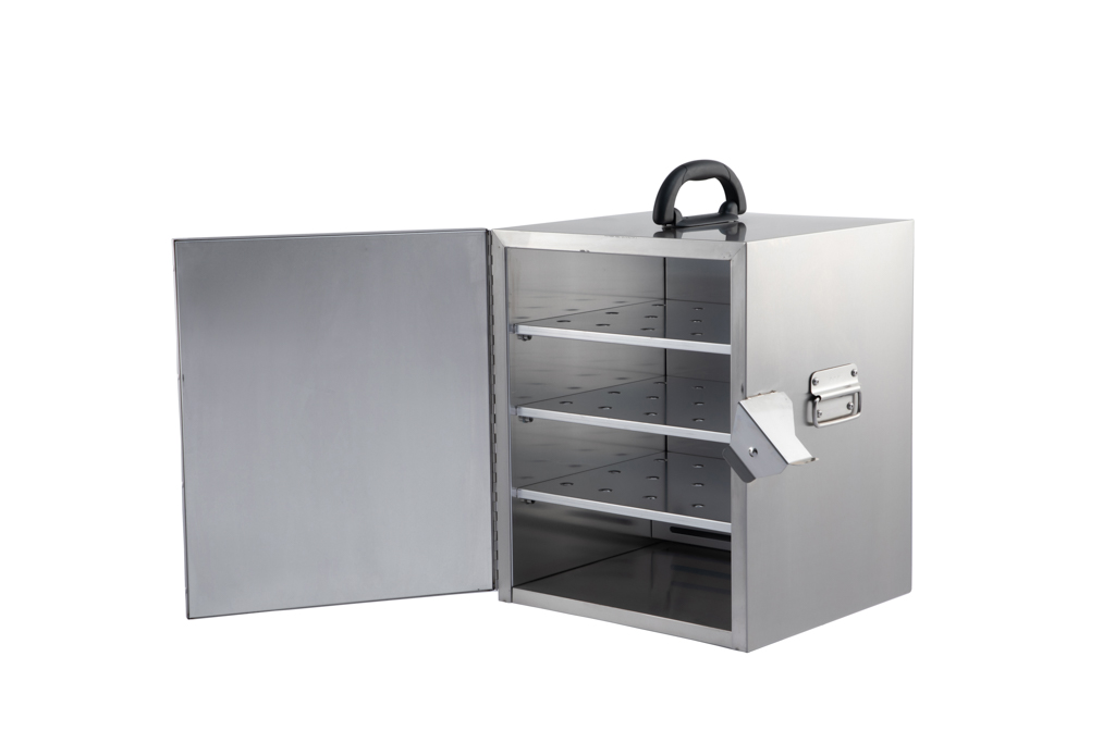 ESTUFA ALIMENTOS P/CARRO ROOM SERVICE INOX 38x37,5x47,5CM   