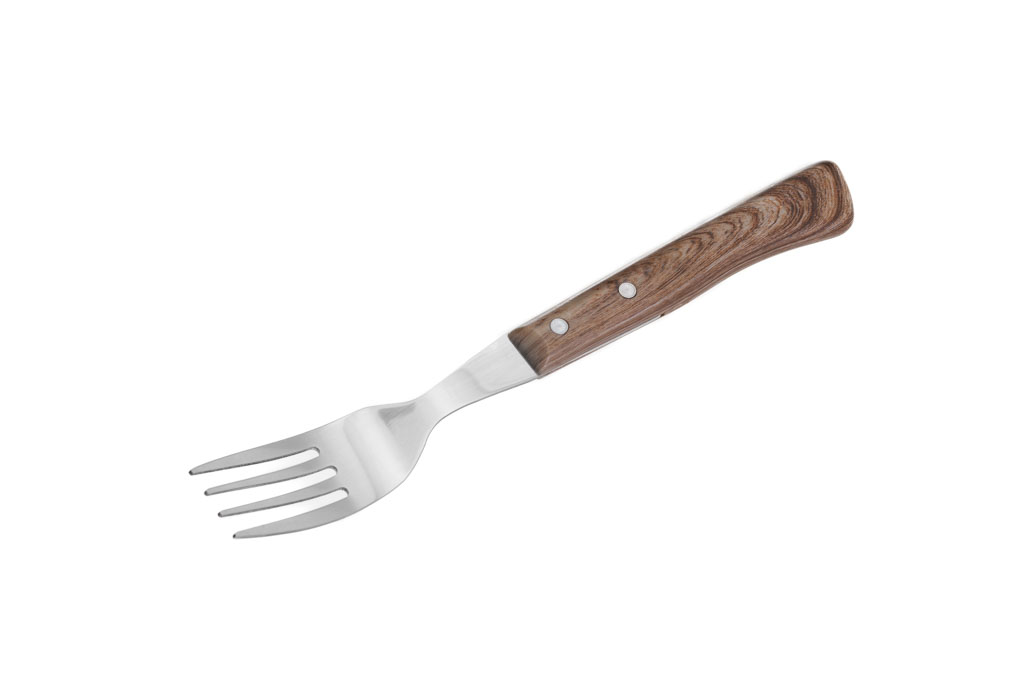 GARFO INOX 423 C/CABO IMIT. MADEIRA                         