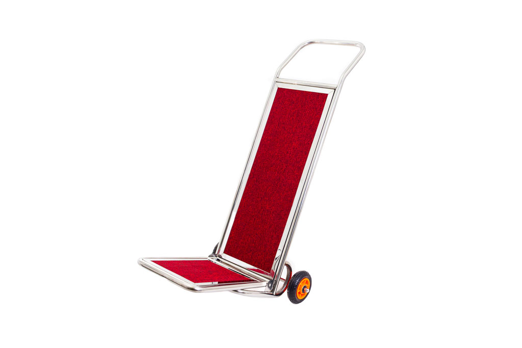 CARRO BAGAGEM INOX 500X380X1220MM                           