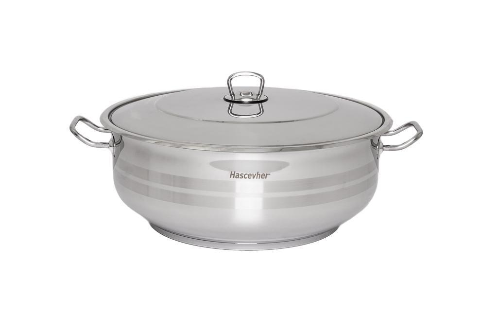 CA�AROLA BAIXA ARIAN GASTRO INOX 18/10 15,5LT �38x15CM /2   