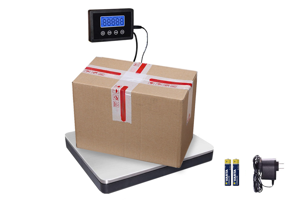 BALANA DIGITAL SEM AFERIO 180KG/50G INOX 30x25,5x4CM /5  