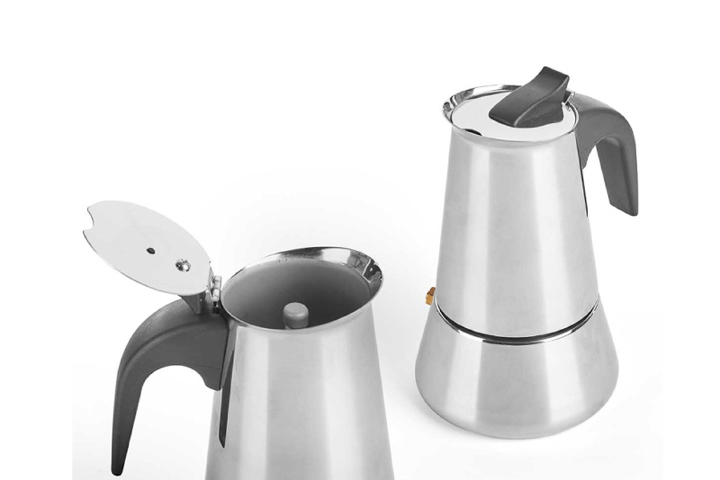 CAFETEIRA INOX INDU��O PARA 9 CHAVENAS                      