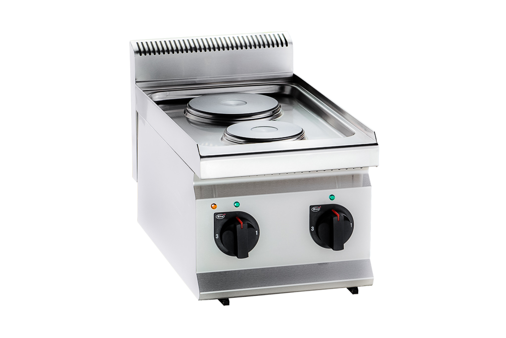 FOGO DE BANCADA C/ 2 PLACAS ELTRICAS 350x600x400MM 2,5KW  