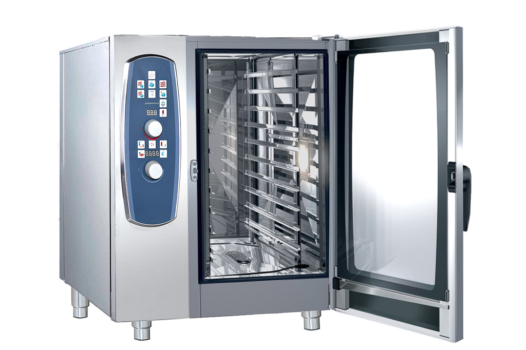 FORNO ELTRICO TRIF. COMBI P/10 GN 1/1 850x770x1050MM 18,6KW