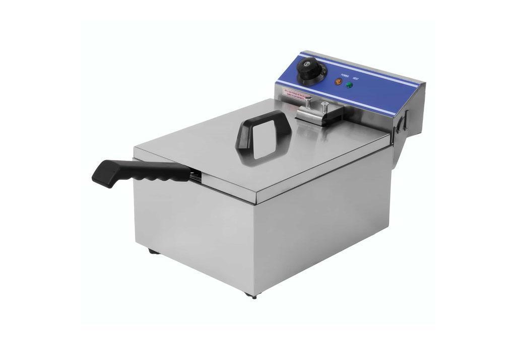 FRITADEIRA 11LT S/TORNEIRA 340x455x342MM 380V 5KW           